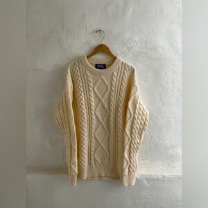 AELFRIC EDEN RETRO 90S CABLE KNIT SWEATER